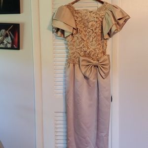 Vintage David Morris formal dress 1980s